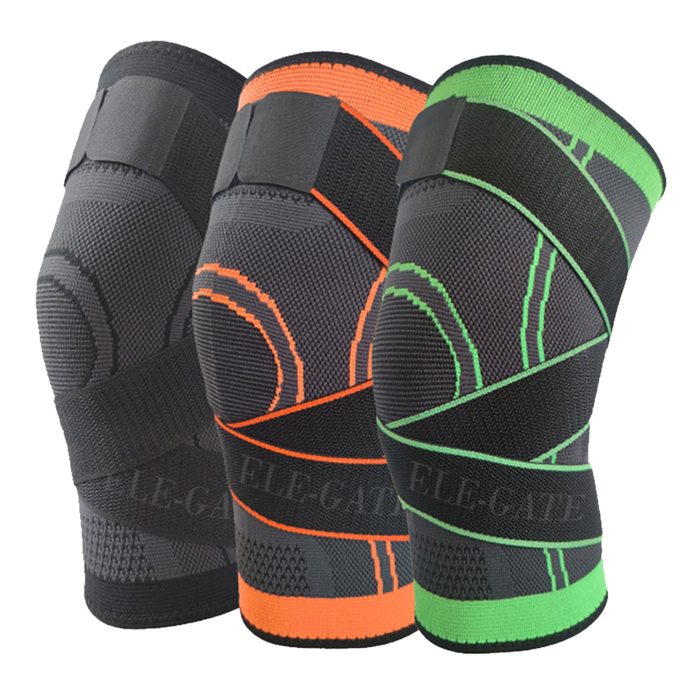 Rodillera de Tejido 3D Transpirable Antideslizante Ajustable - Image 3