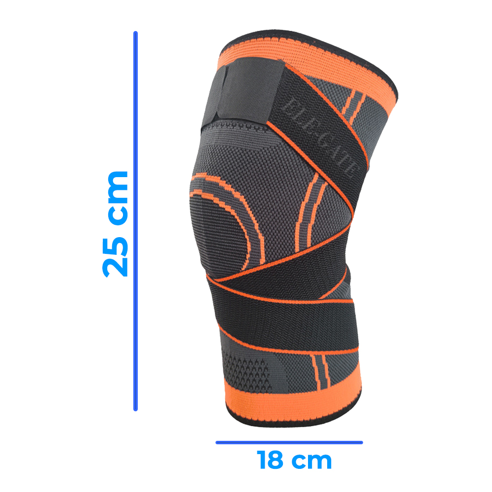 Rodillera de Tejido 3D Transpirable Antideslizante Ajustable - Image 4