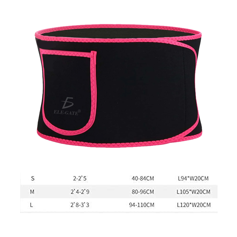 Fajas Reductoras de Cintura para Mujer, Faja con Velcros, Efecto Sauna - Image 4