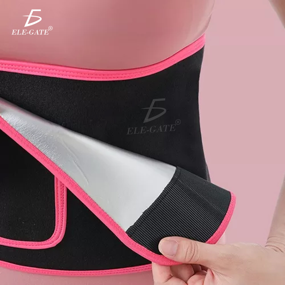 Fajas Reductoras de Cintura para Mujer, Faja con Velcros, Efecto Sauna - Image 5
