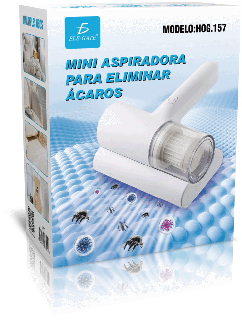 Mini Aspiradora Inalámbrica Para Eliminación de Ácaros Con Luz Ultravioleta - Image 6