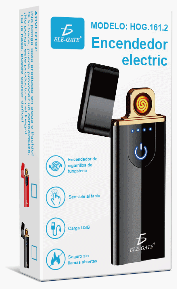 Encendedor Eléctrico USB de Plasma con Indicador de Batería. - Image 6