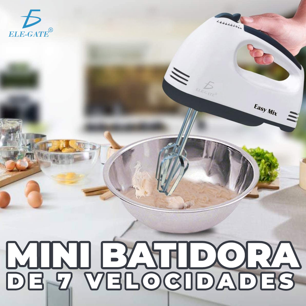 Batidora De Mano Batidora De Inmersion Para Amasar Batir Y Mezclar Alimentos Cocina