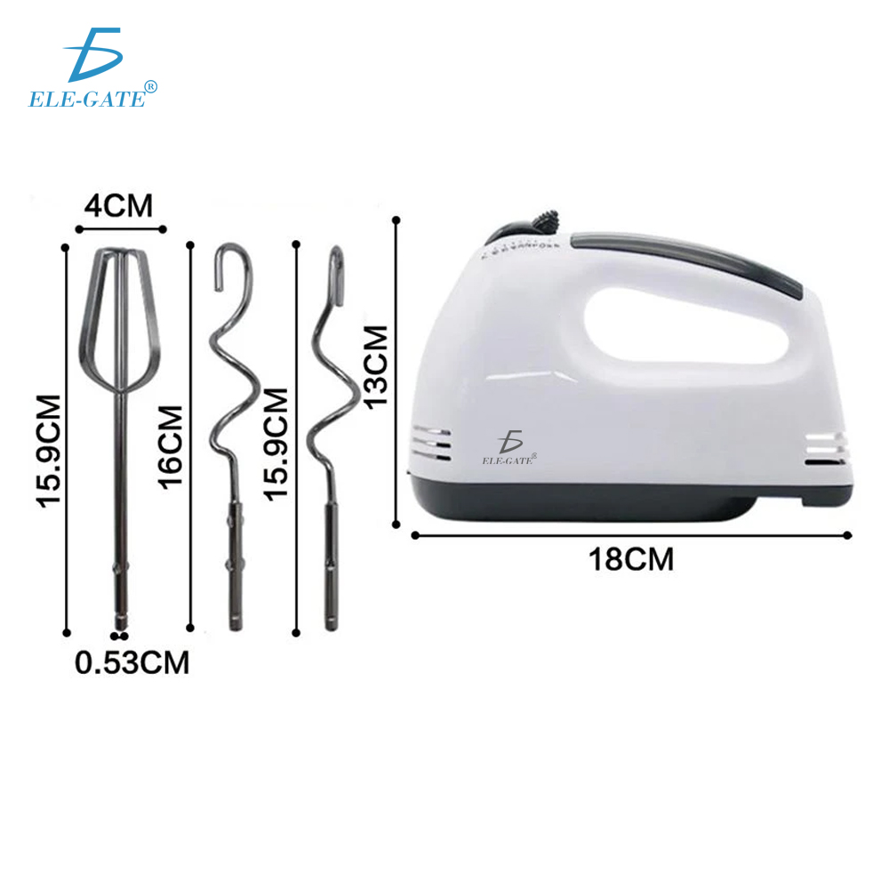 Batidora De Mano Batidora De Inmersion Para Amasar Batir Y Mezclar Alimentos Cocina - Image 4