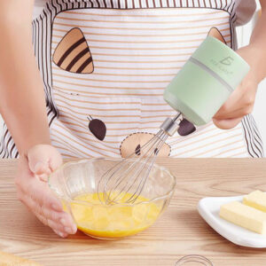 Batidora de Mano Inalámbrica Recargable 3 Velocidades Ajustables