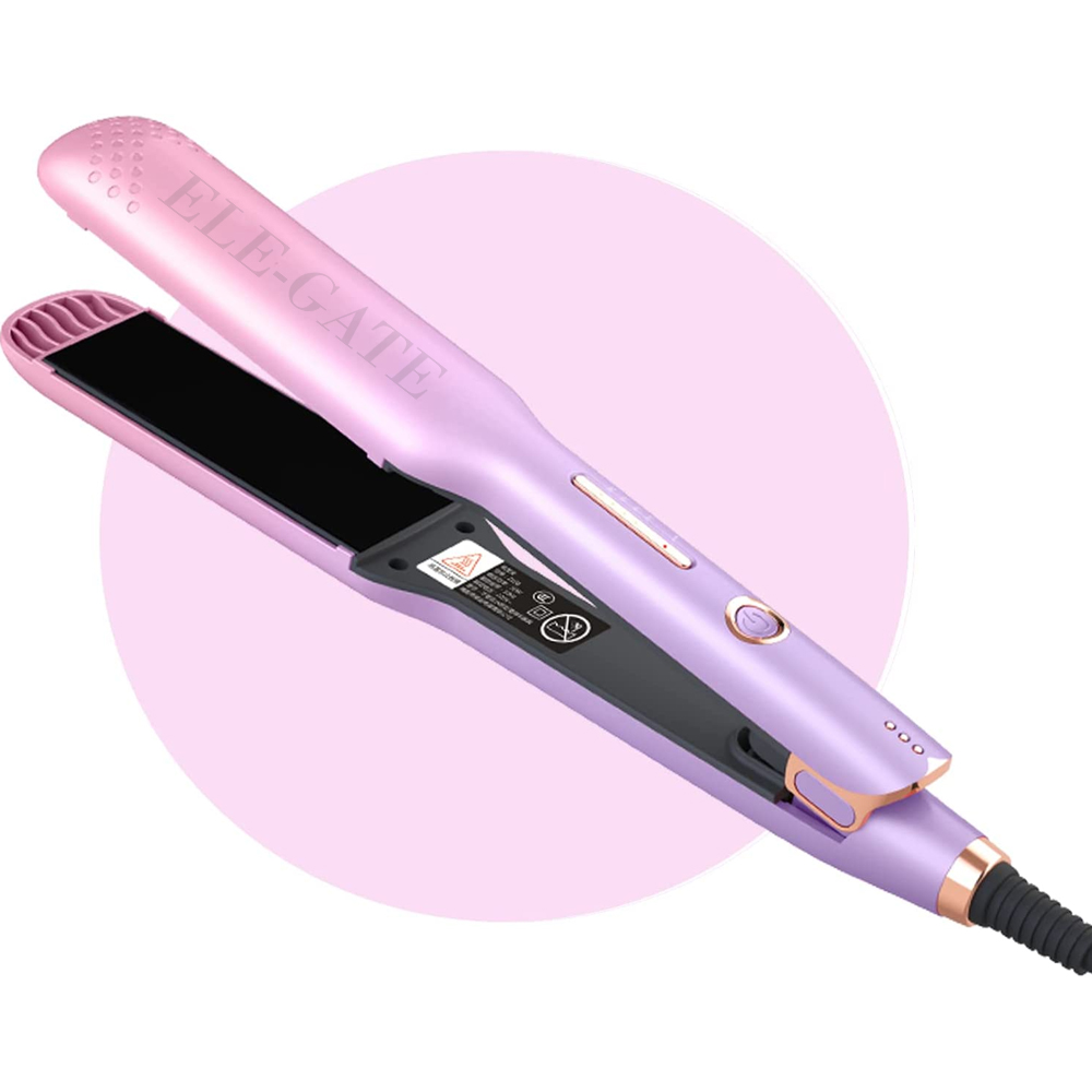 Plancha para Cabello Grueso con Placas Iónicas de Turmalina de Cerámica