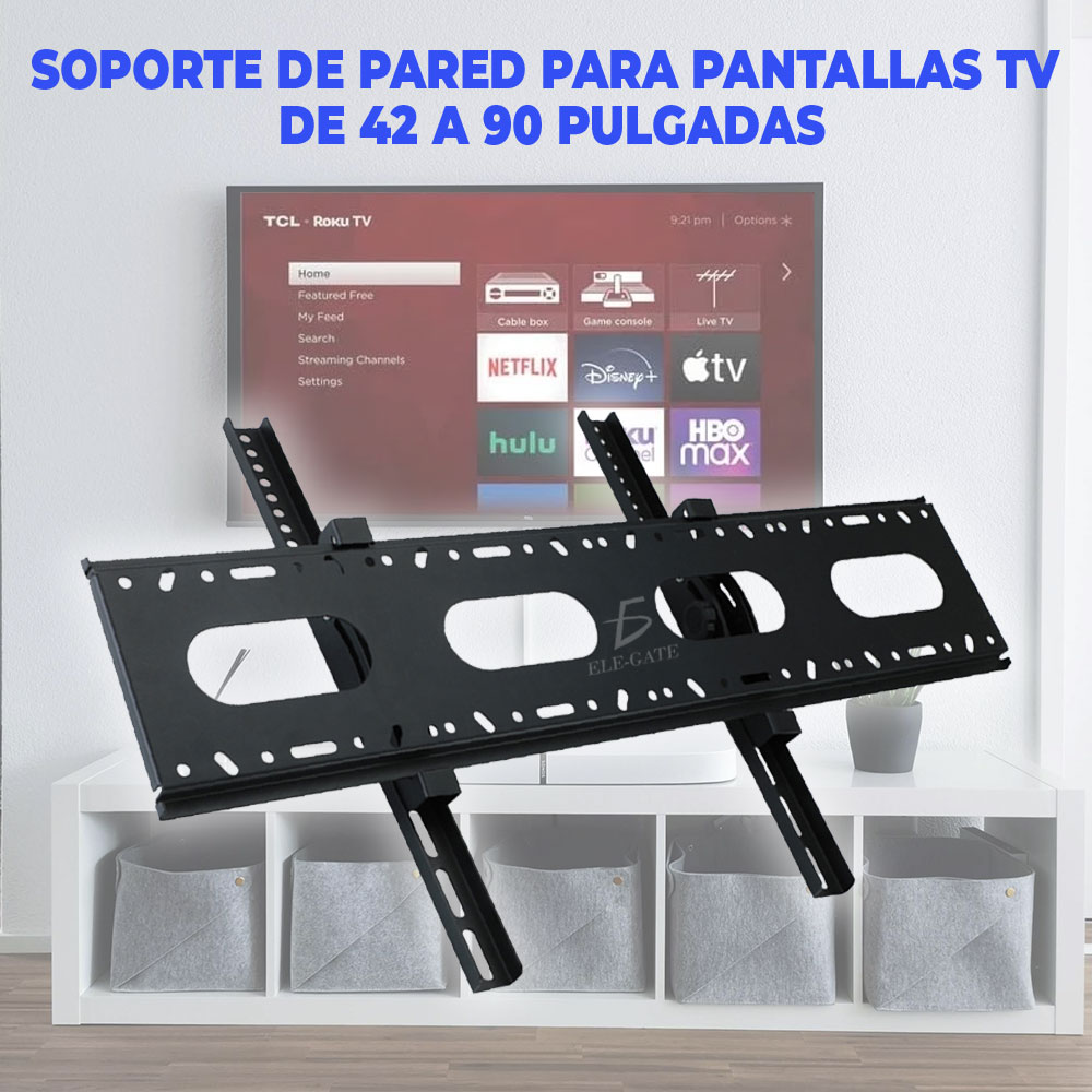 Soporte de Pared para Pantallas de 42" a 90"