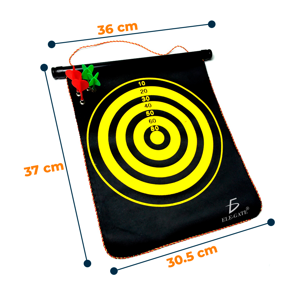 Tablero de Dardos Magnético de Doble Cara con Dardos de Seguridad - Juego Divertido para Toda la Familia - Image 5