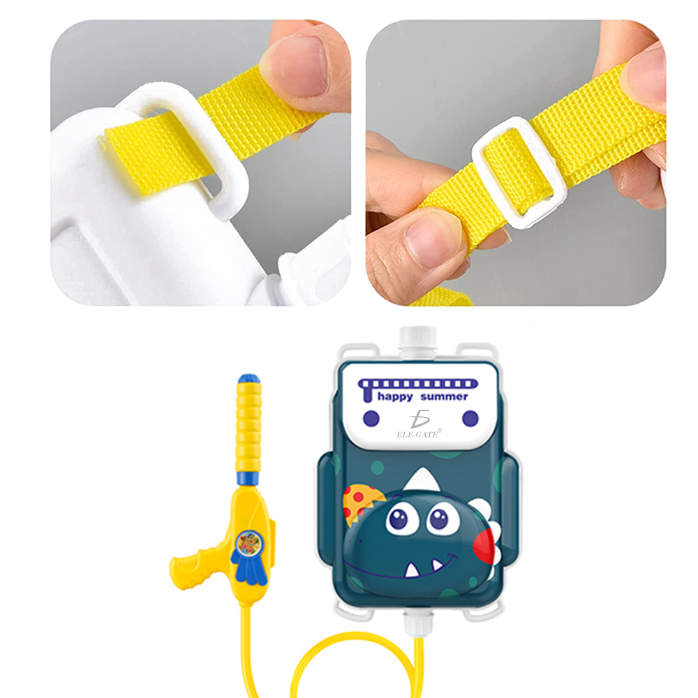 Mochila de Juguete para Chorros de Agua Diseño de Dinosaurio - Image 5