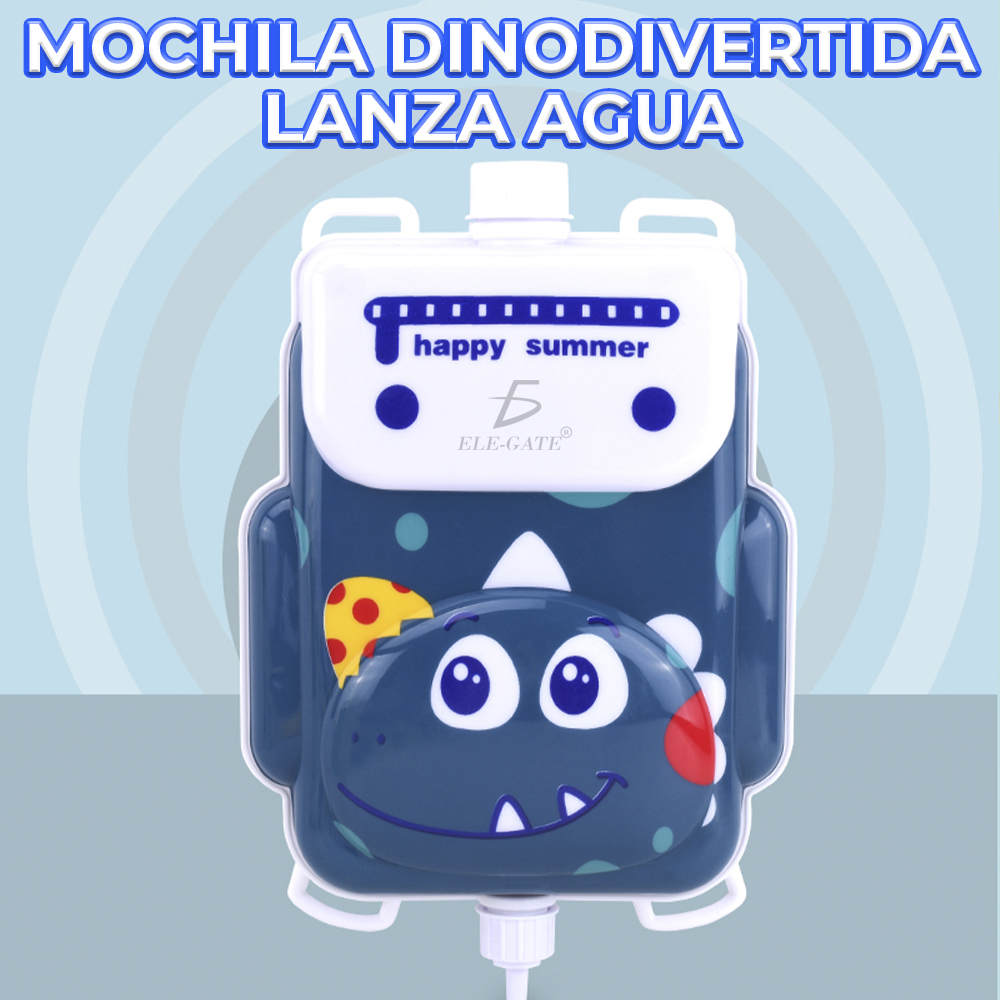 Mochila de Juguete para Chorros de Agua Diseño de Dinosaurio - Image 4