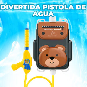 Mochila de Agua de Alta Presión Diseño de Oso
