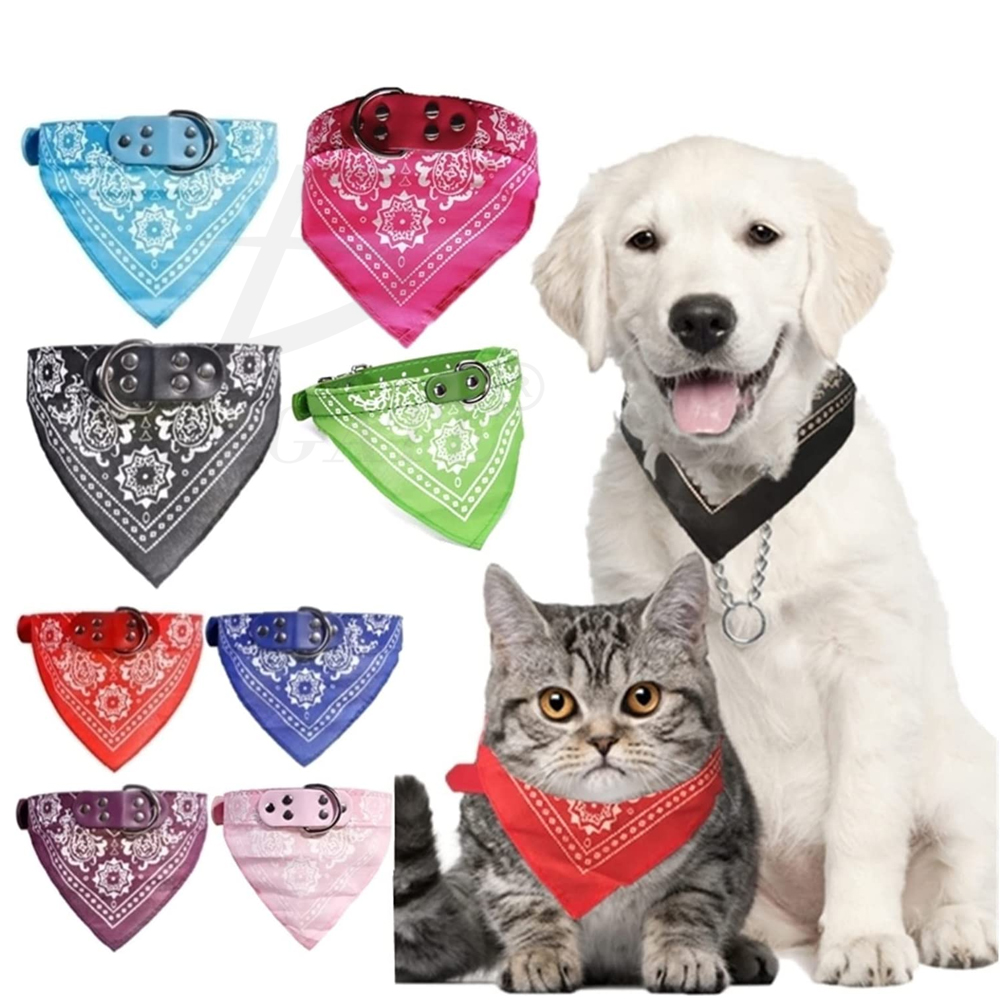 Collar para Mascota con Banda de Paliacate para Tallas Grandes