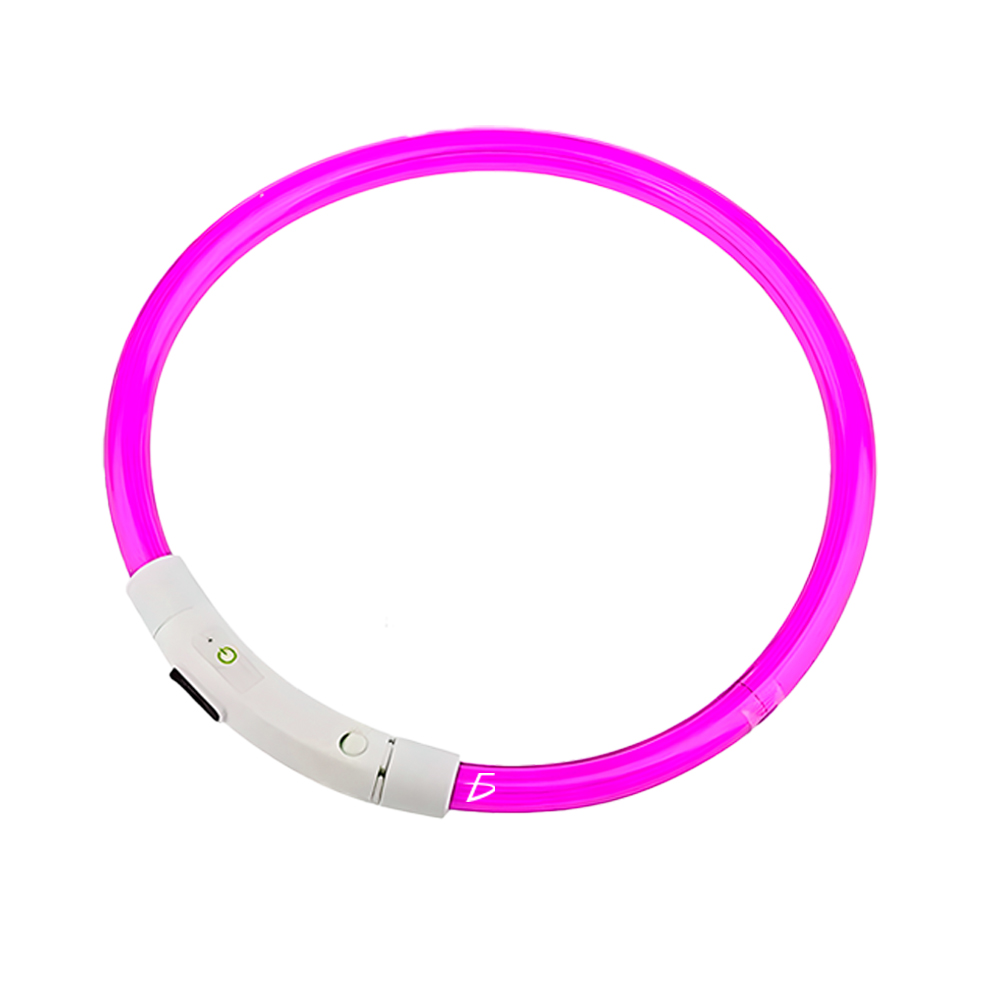 Collar de perro con luz LED Recargable USB Talla M - Image 4