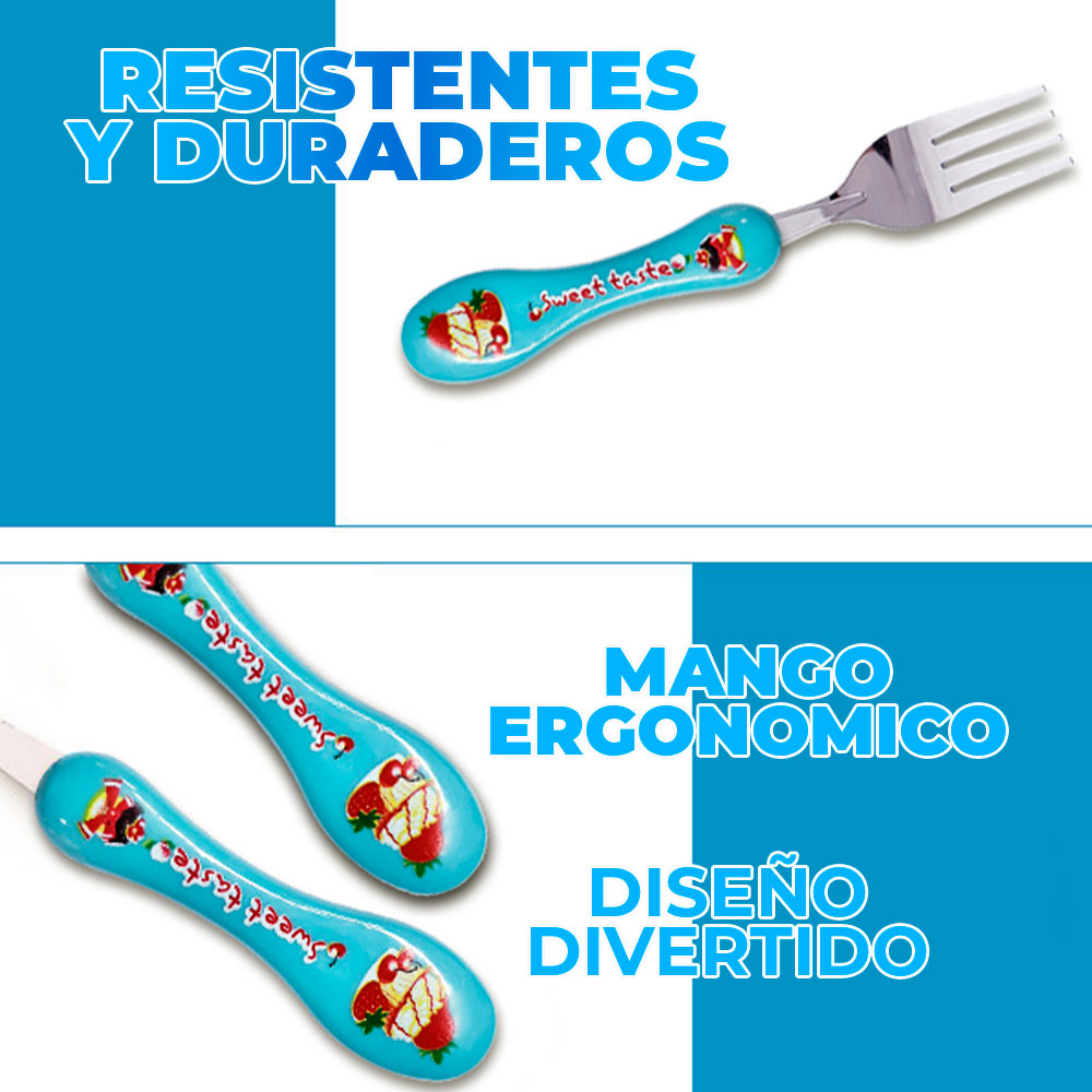 Juego de Cubiertos Portátil de Acero Inoxidable 4 Piezas - Image 5