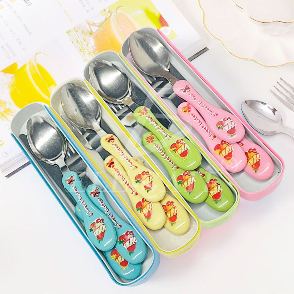 Juego de Cubiertos Portátil de Acero Inoxidable 4 Piezas - Image 2