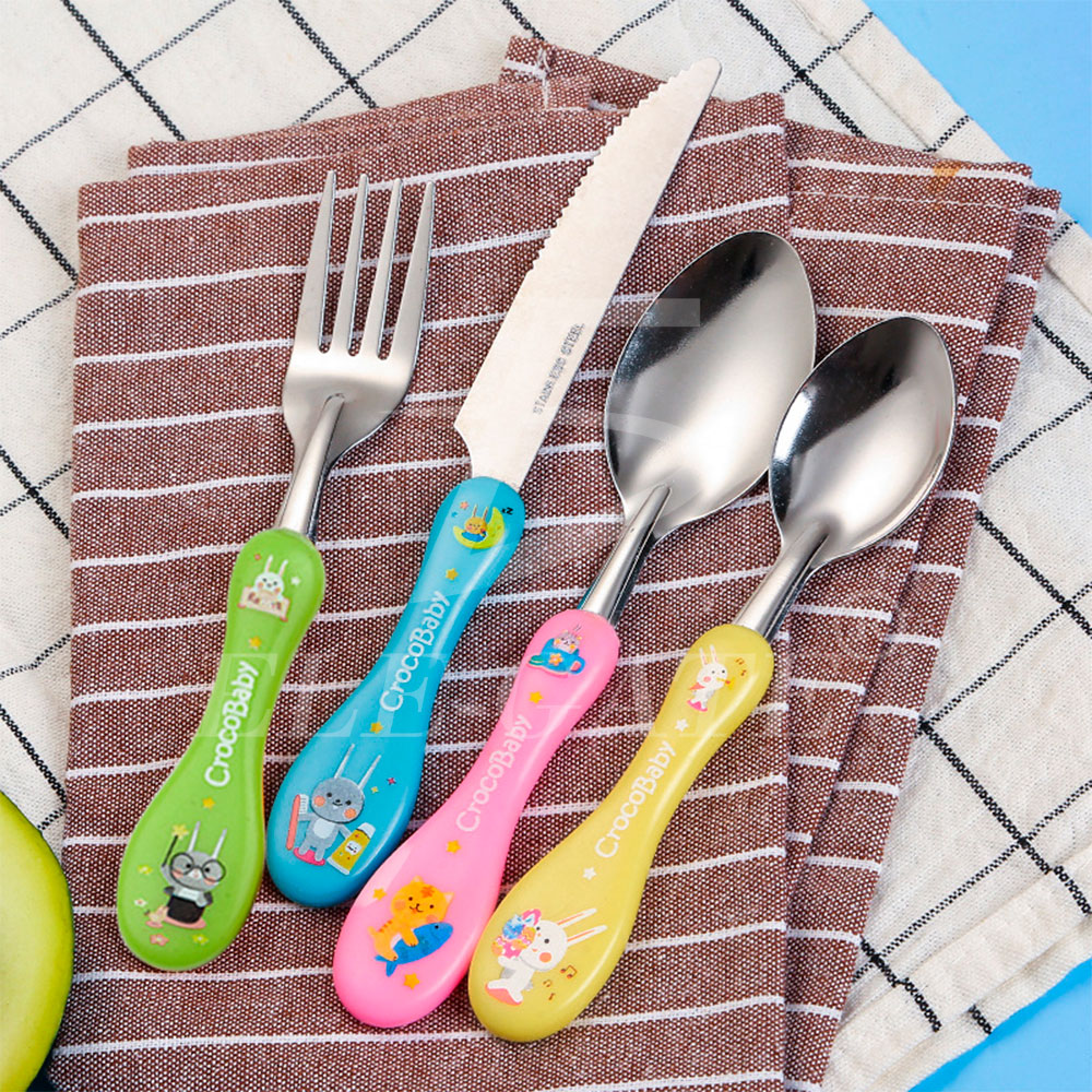 Juego De Cubiertos De Acero Inoxidable De 5 Piezas - Image 4