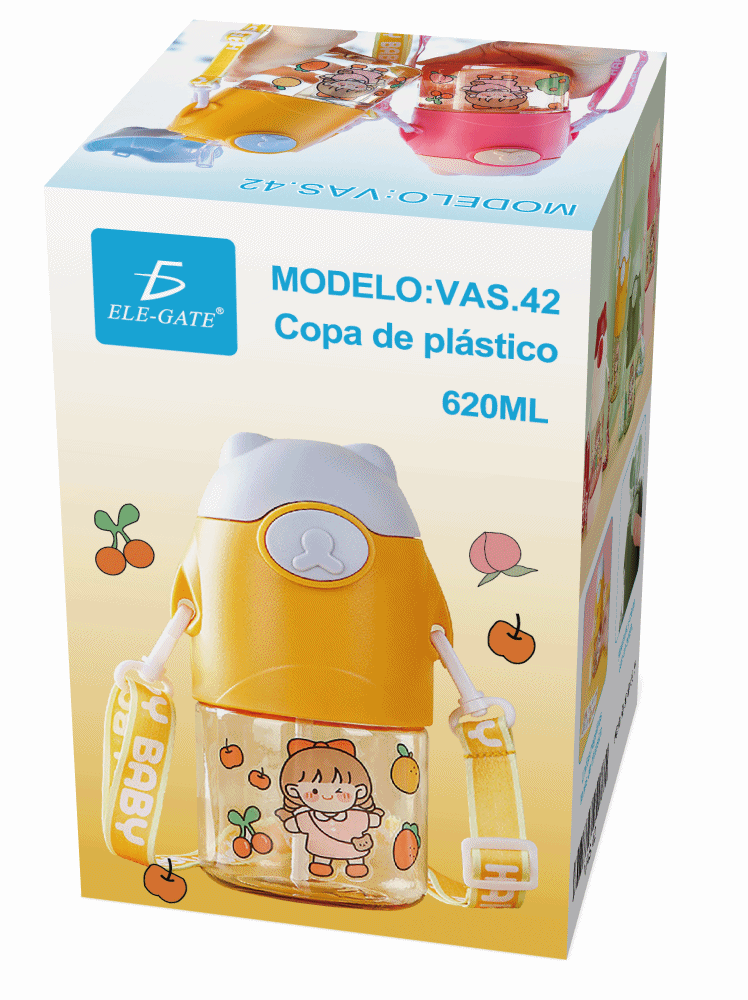 Botella anti derrames de 300 ml - Creativa, Portátil y Duradera - Image 6