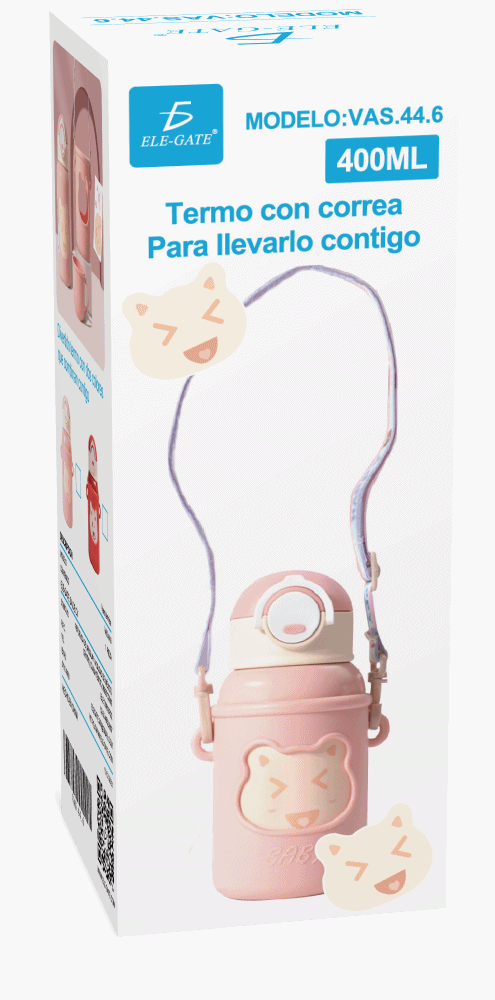 Botella de Agua Térmica Termo De Acero Inoxidable con Estuche 650 ML - Image 6