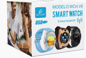 Smart Watch V8 Reloj Inteligente Bluetooth Camara Redondo 360 - Image 4