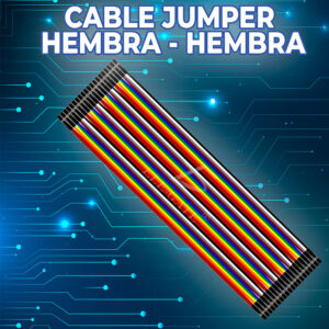 Cables de Puente de Placa de Pruebas de Pines Hembra a Hembra