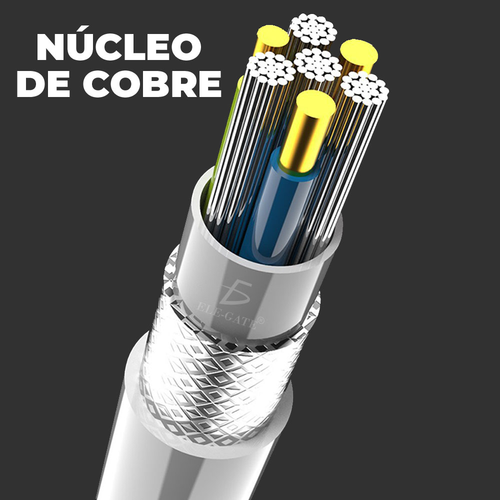 Cable Auxiliar Tipo C a Audio Estéreo 3.5mm para Audífono Coche Celulares Auriculares. - Image 5