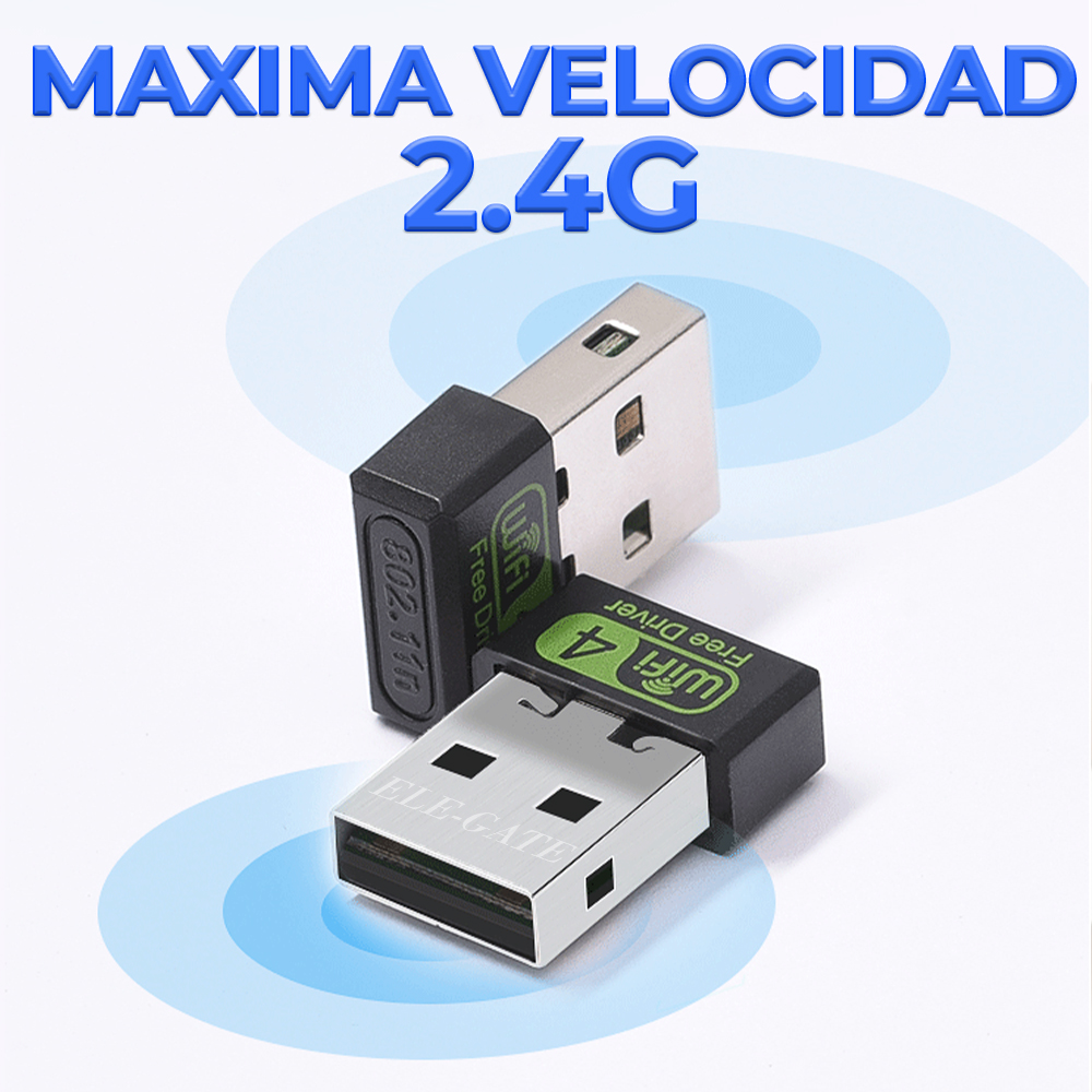 Adaptador Inalámbrico Usb2.0 Wifi De 150mbps 100m 2.4ghz - Image 5