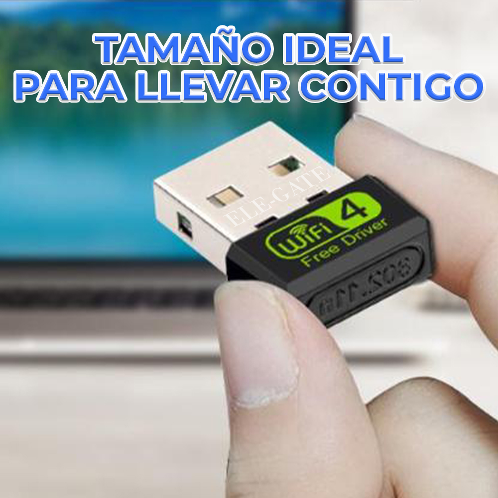 Adaptador Inalámbrico Usb2.0 Wifi De 150mbps 100m 2.4ghz - Image 2