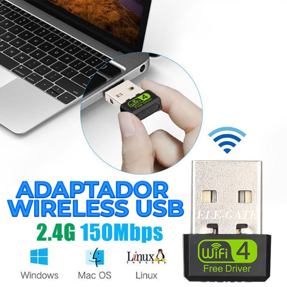 Adaptador Inalámbrico Usb2.0 Wifi De 150mbps 100m 2.4ghz - Image 6