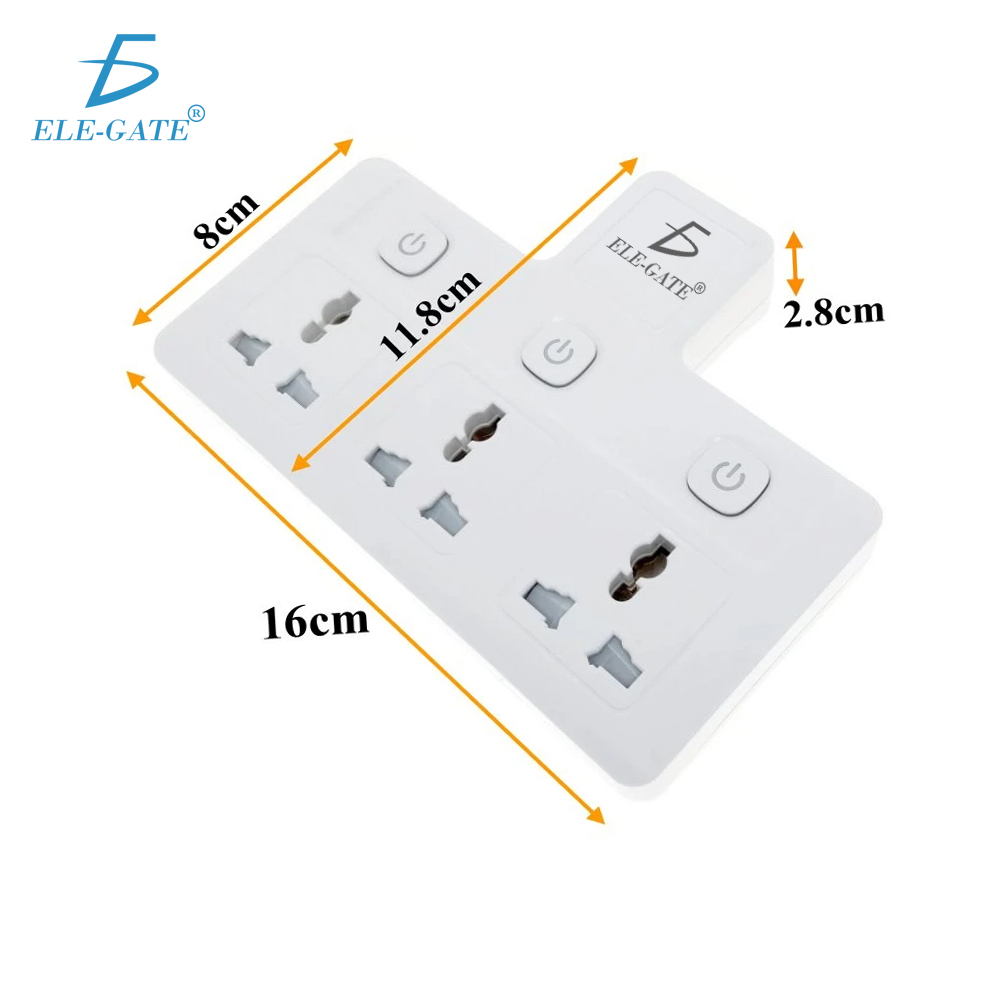 Multicontactos con Led de Noche e Interruptor de Apagado - Image 3