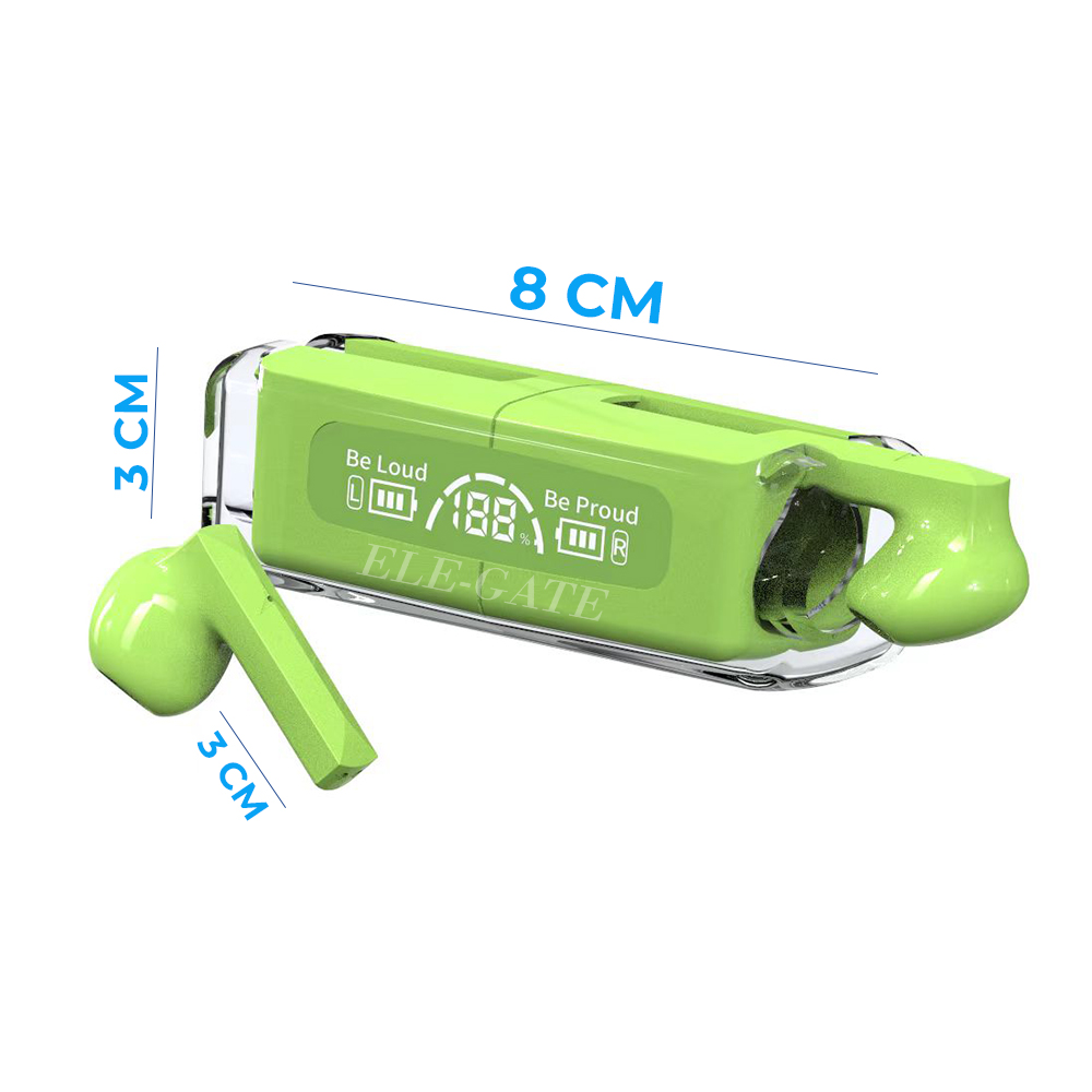 Auriculares Inalámbricos Bluetooth con Pantalla Digital y Control táctil Con micrófono - Image 3