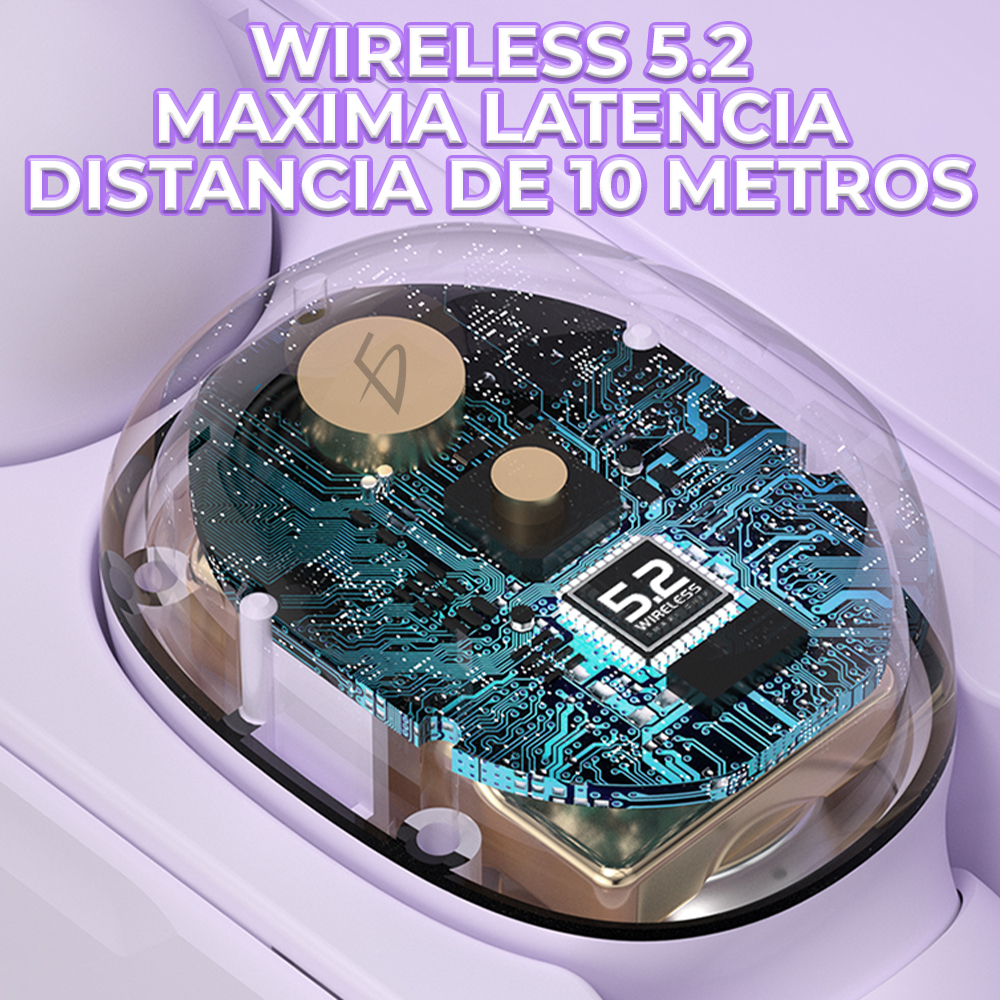 Auriculares Inalámbricos Bluetooth 5.0 Estéreo 9D con Micrófono y Carga Rápida - Image 2