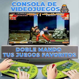 Mini Consola Arcade 6067 de Dos jugadores Retro con Juegos Integrados