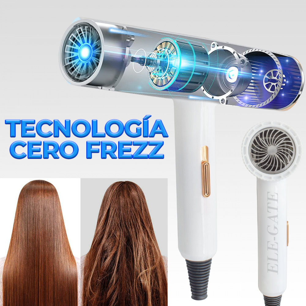 Secador De Pelo Viaje Compacto Iónico Cabello Sin Encrespamiento - Image 7