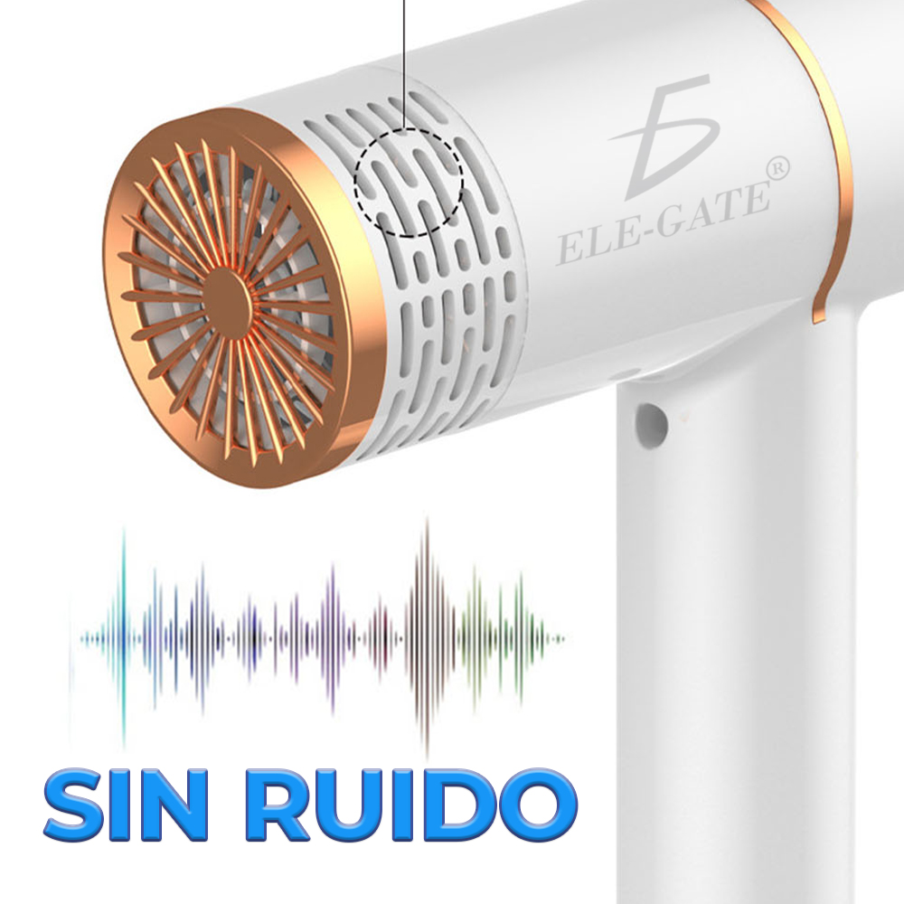 Secador De Pelo Viaje Compacto Iónico Cabello Sin Encrespamiento - Image 8