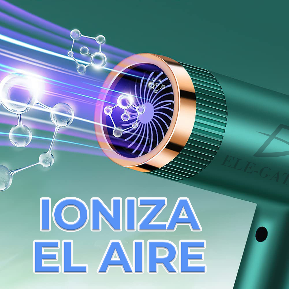 Secador De Pelo Viaje Compacto Iónico Cabello Sin Encrespamiento - Image 3