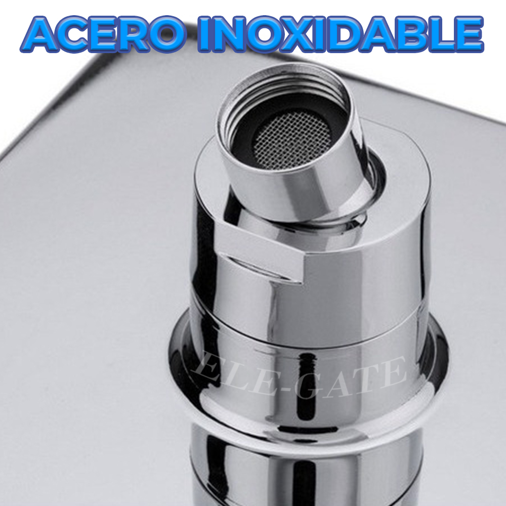 Cabezal De Ducha Con Sensor De Temperatura Y Luces Rgb - Image 6