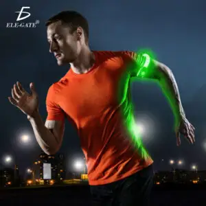 Pulsera LED multiusos, con luz LED luminosa, para correr por la noche