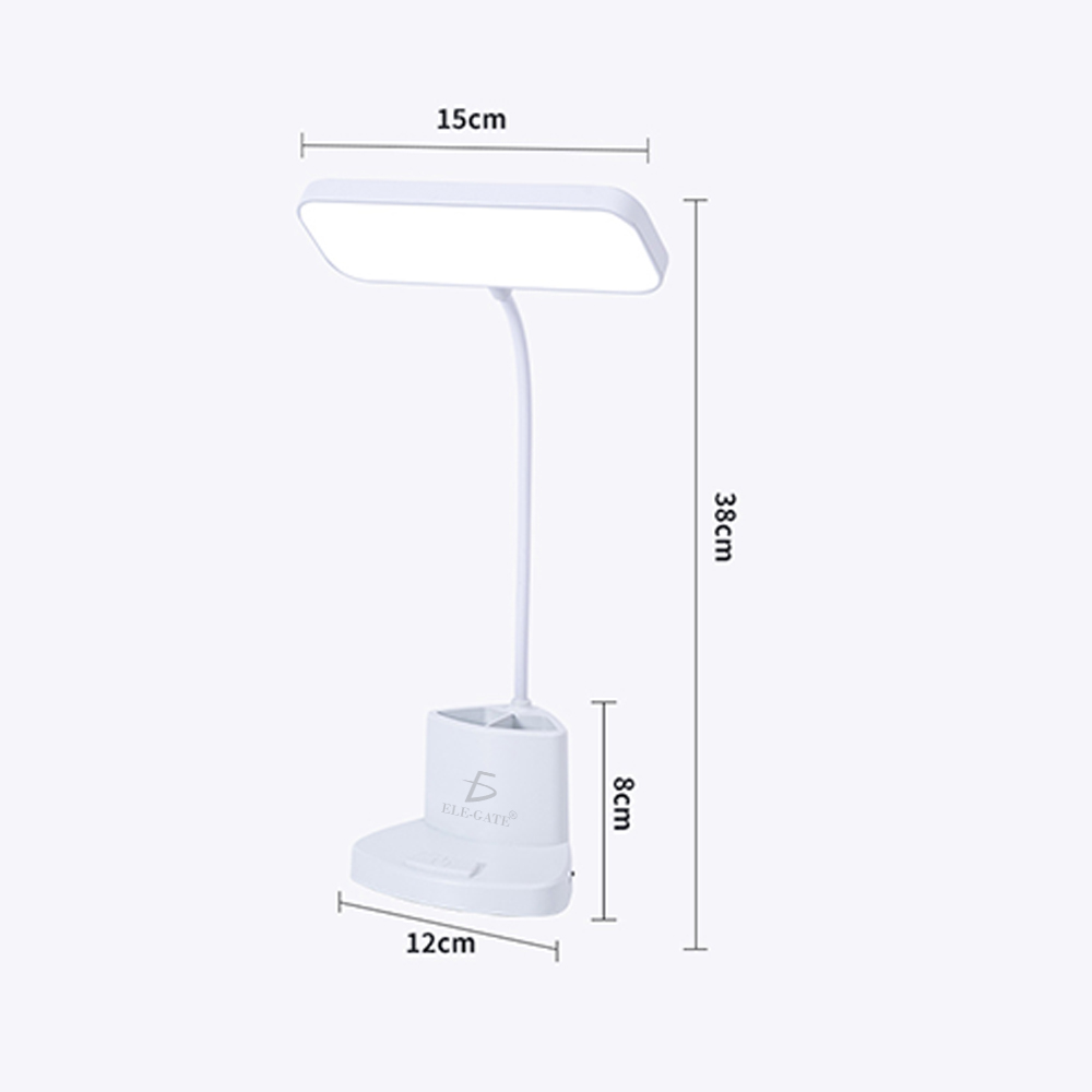 Lámpara de escritorio USB con brazo ajustable y puerto de carga - Image 3
