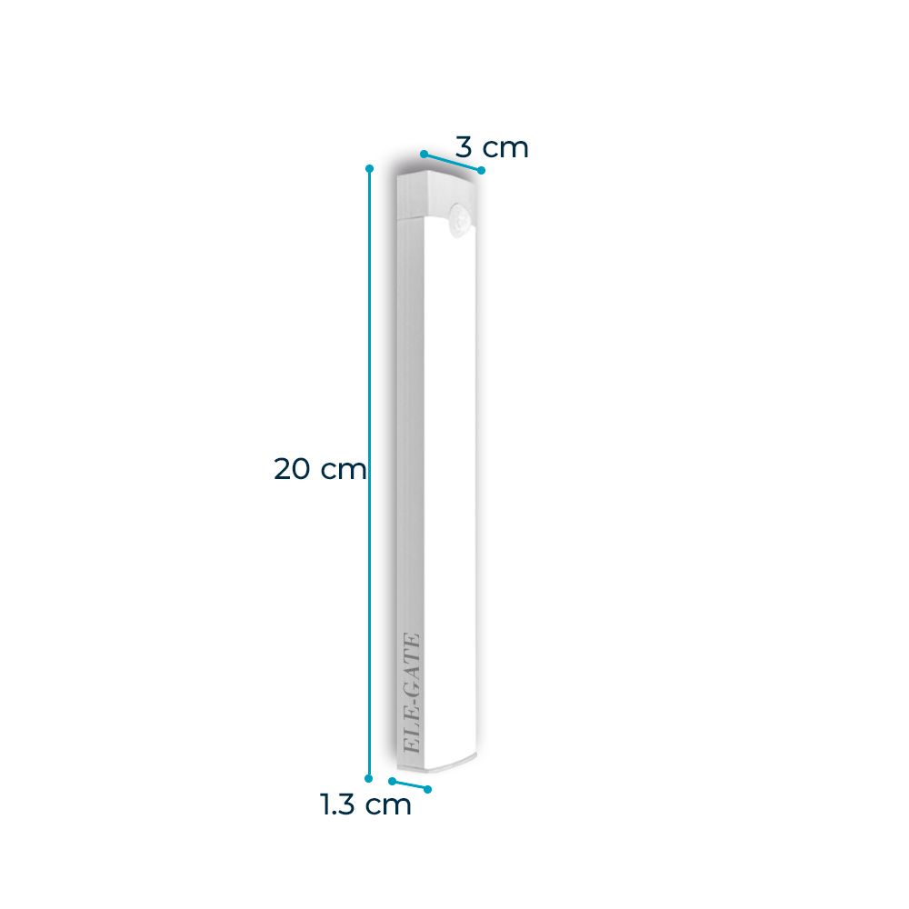 Lámpara LED Recargable con Sensor de Movimiento y Ajuste de Brillo 20 cm - Image 5