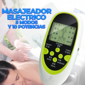 Máquina TENS para Alivio del Dolor Estimulador Muscular Electrónico