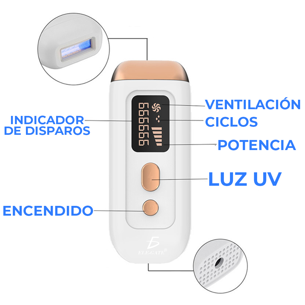 Máquina Profesional de Depilación para Todo el Cuerpo y Facial. - Image 5