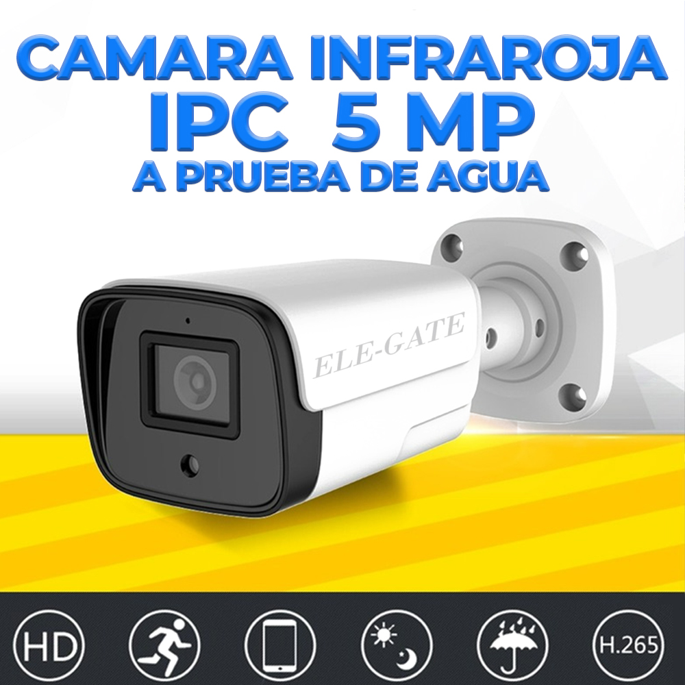 Cámara de Seguridad CCTV Analógica para Exteriores Impermeable Ifraroja DVR 5MP - Image 2