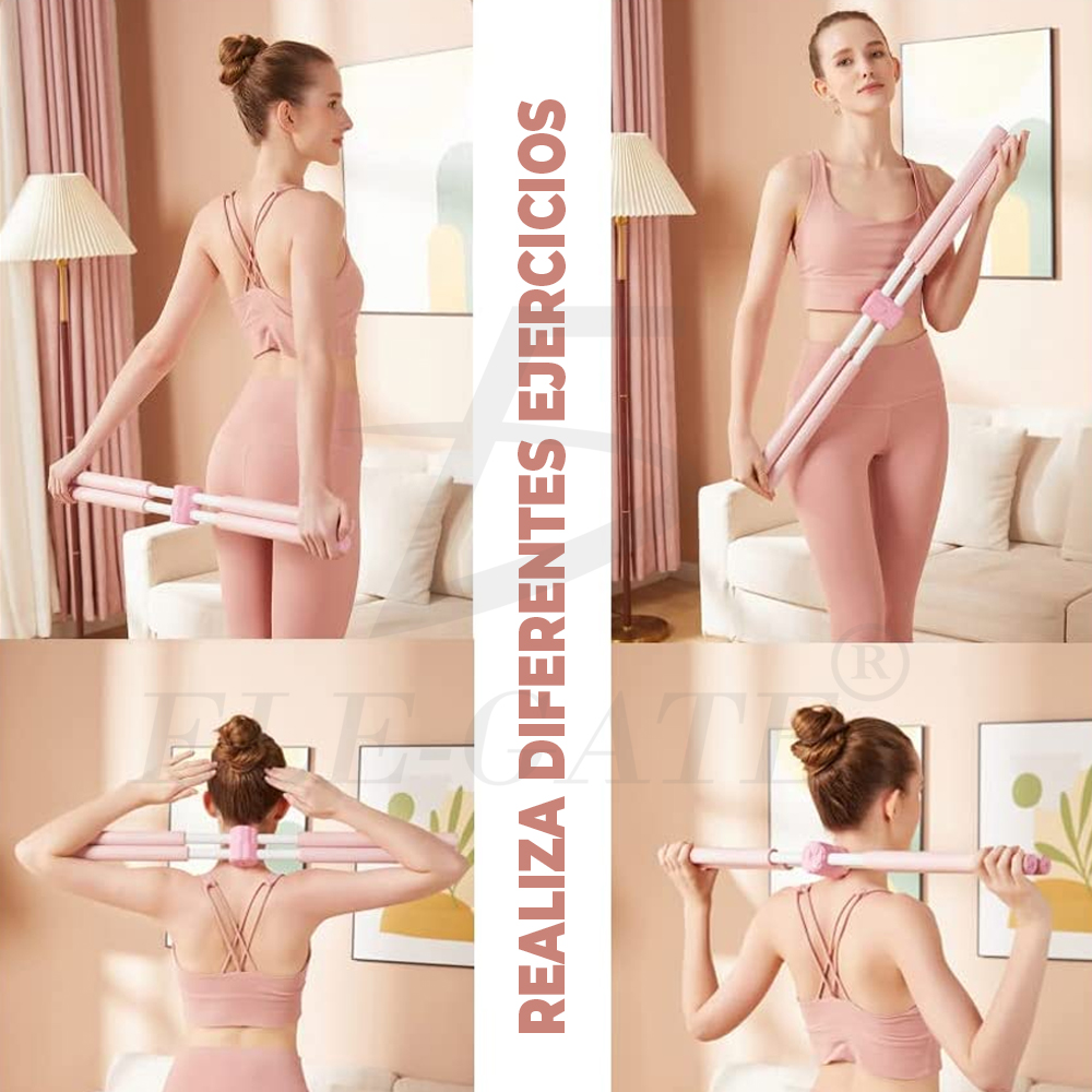 Herramienta de estiramiento y corrector de postura Palos de Yoga para Corrector de Postura - Image 2