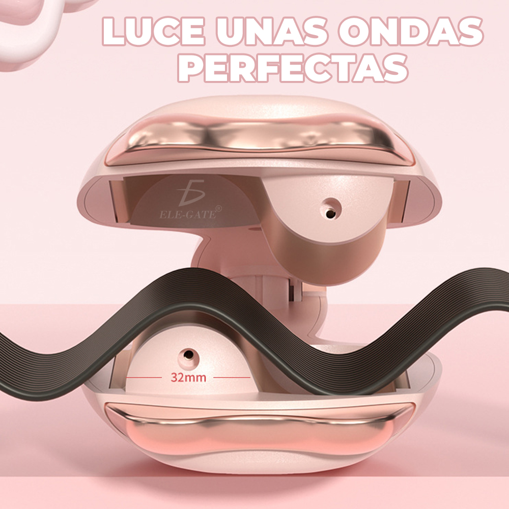 Plancha Waflera Para El Cabello Ondas De Sirena - Image 2