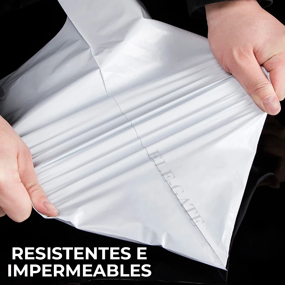 Paquete de 100pzs de Bolsas Sobre PolyMailer para Envios de Paqueteria de 35 x 55 cm - Image 4