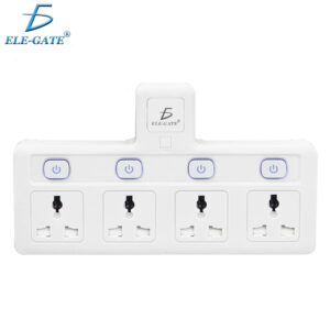 Adaptador de corriente de pared de luz nocturna pequeña, interruptor Individual, Control de 4 vías