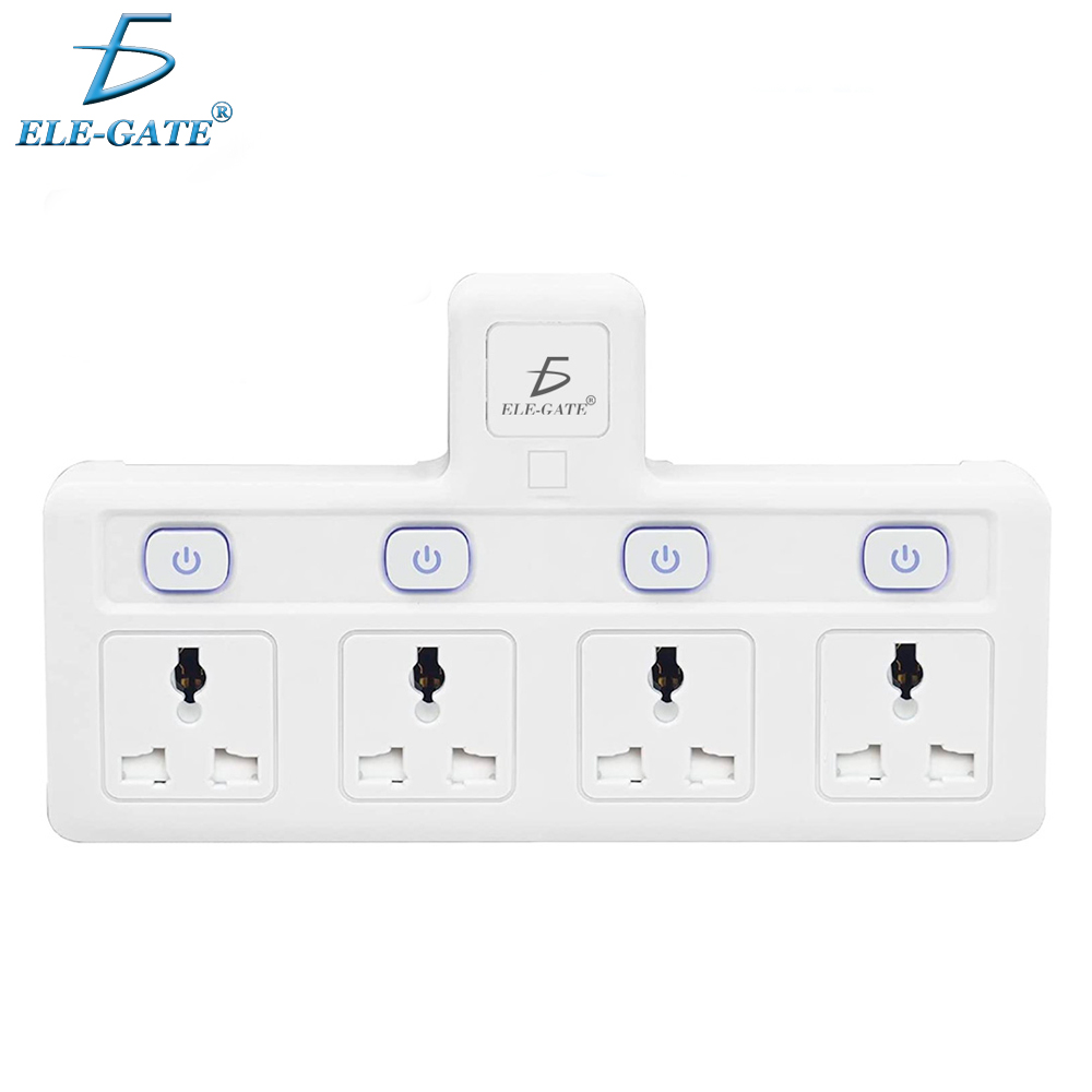 Adaptador de corriente de pared de luz nocturna pequeña, interruptor Individual, Control de 4 vías