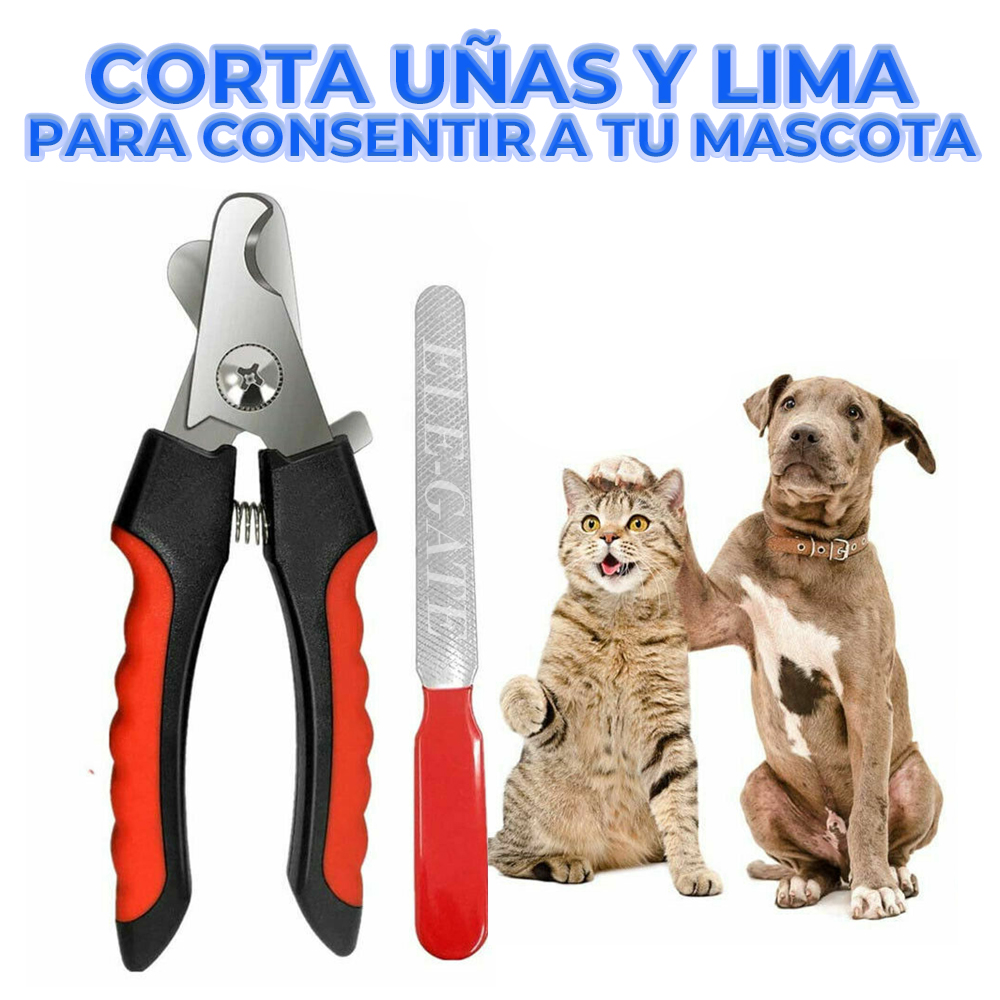 Cortaúñas Profesional para Mascotas con Mango Antideslizante