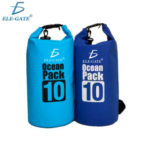 Bolsa seca Impermeable de 10 L con tapa Enrollable para Actividades al Aire libre Deportes Acuáticos