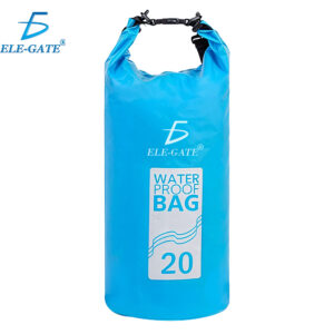 Mochila seca Impermeable de 20 L con Tapa Enrollable Para Deportes Acuáticos